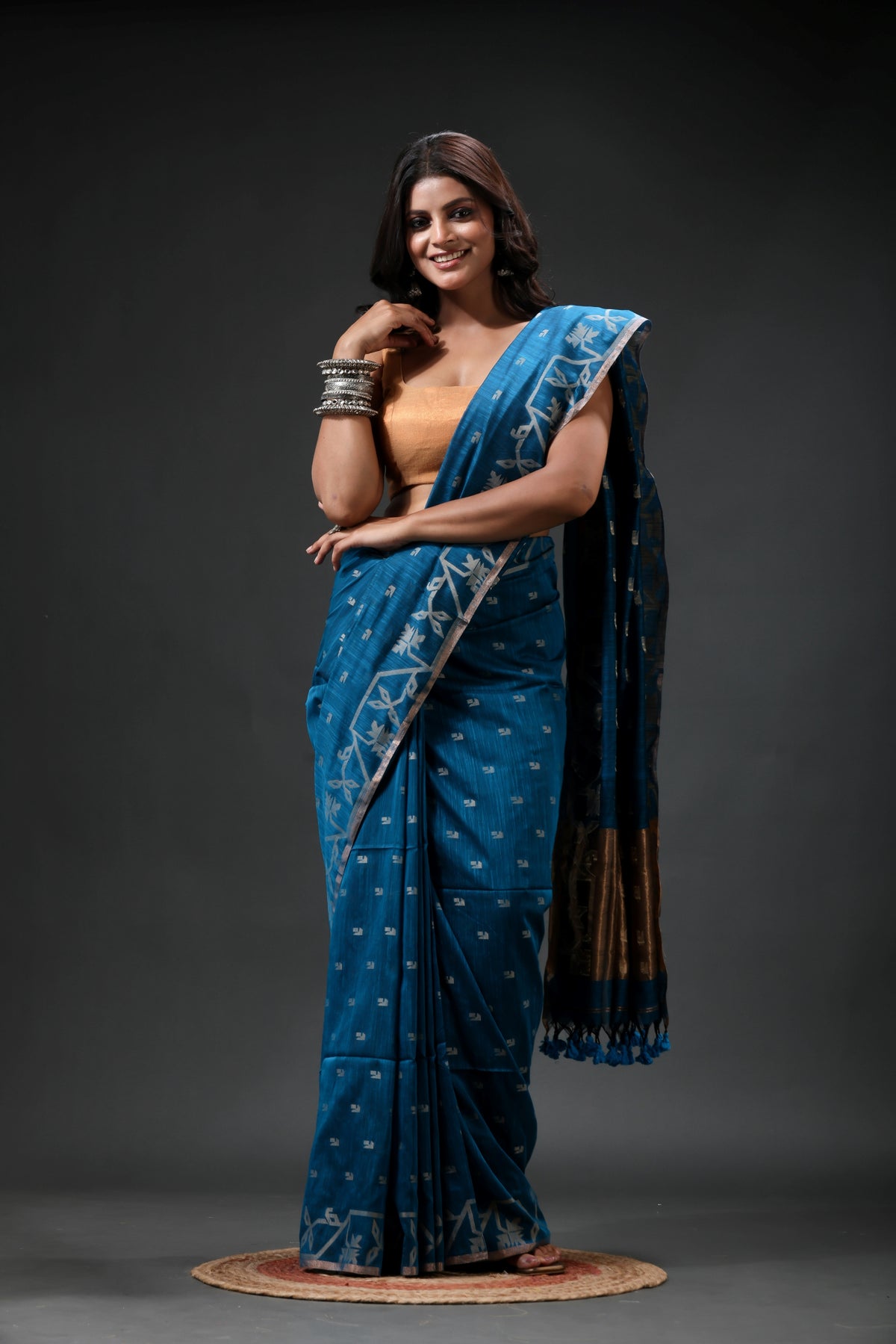 Bengal Cotton Saree with Blouse Piece